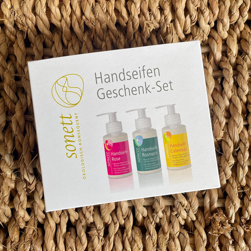 NEU! GESCHENK SET "BIO SEIFEN TRIO"