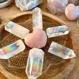 NEU! EDELSTEIN "ANGEL AURA QUARZ SÄULE"