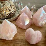 NEU! EDELSTEIN "ANGEL AURA ROSENQUARZ"
