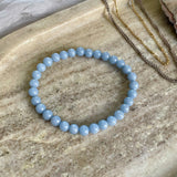 NEU! EDELSTEIN ARMBAND "ANGELIT" (6 mm)