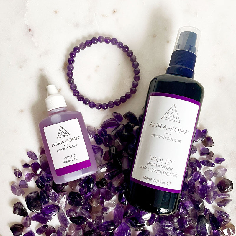 NEU & LIMITIERT! POMANDER SET "VIOLETT"