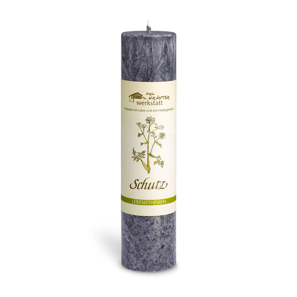 ALLGÄUER HEILKRÄUTER KERZE "SCHUTZ"