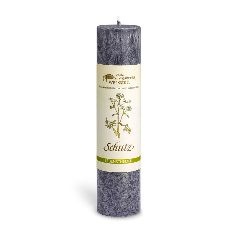 ALLGÄUER HEILKRÄUTER KERZE "SCHUTZ"