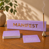 NEU! RÄUCHERSTÄBCHEN & KARTEN-SET "MANIFEST"