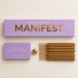 NEU! RÄUCHERSTÄBCHEN & KARTEN-SET "MANIFEST"