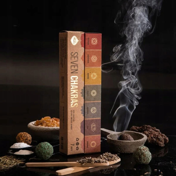 NEU! RÄUCHERKUGELN "7 CHAKRA SMUDGE BOMBS"