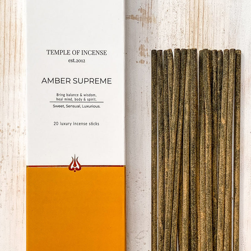 NEU! RÄUCHERSTÄBCHEN "AMBER SUPREME"